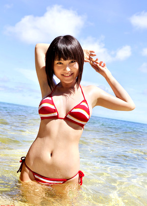 Japanese Chiyama Rika Hogtied Silk Bikini