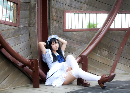 Japanese Cosplay Maid Sellyourgf Hot Legs jpg 12