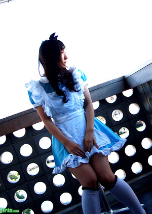 Japanese Cosplay Mayu Lesbiene Titzz Oiled jpg 3