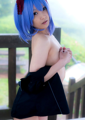 Japanese Cosplay Rom Steaming Bust Ebony jpg 8